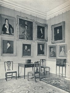 Deixando Retratos na Sala de Estar, 1926 de Unbekannt