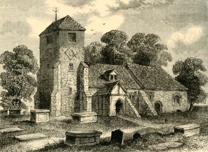 Lee Church em 1795, c1878. de Unbekannt