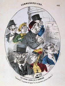 Os belos dias da comuna, 1871 de Unbekannt