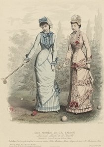 As modas da estação, jornal ilustrado da família, 1880. de Unbekannt