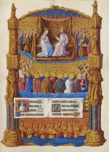 Les Très Riches Heures du Duc de Berry, Folio 126r - Paraíso de Unbekannt