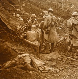 Os Eparges, norte da França, 1915 de Unbekannt
