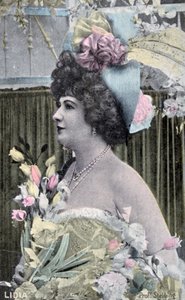 Lidia, cartão postal vintage francês, c1900 de Unbekannt