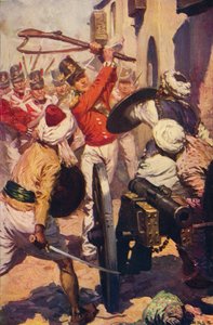 Tenente Pattinson na presença de Karyguam, 1818 c1912 de Unbekannt