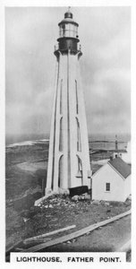 Farol, pai, ponto, quebec, canadá, c1920s de Unbekannt