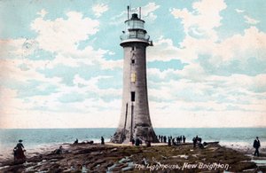 Farol em New Brighton, Wirral, Merseyside, 1904 de Unbekannt