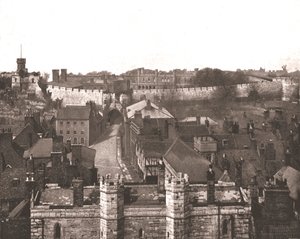 Lincoln Castle, Lincolnshire, 1894. de Unbekannt