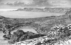 Lindos Bay, Rodes, Grécia, c1890 de Unbekannt