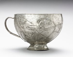 Taça de caça ao leão, 1100-1000 aC. de Unbekannt