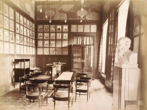Sala de literatura, Casa da Associação de Literatura e Artes, Rússia, década de 1900 de Unbekannt