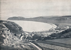 Llandudno - olhando para baixo da montanha, 1895 de Unbekannt