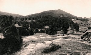 Llangollen, Denbighshire, País de Gales, início do século XX de Unbekannt