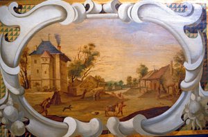 Loire Atlantique N* 042 - Chateau de Haute Goulaine - Madeira pintada de Unbekannt