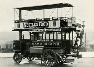 Ônibus a vapor de Londres, 1902, 1947. de Unbekannt