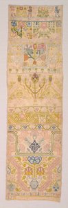 Sampler longo, 1600s. de Unbekannt