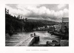 Porto de Looe, Cornualha, Inglaterra, 1896 de Unbekannt