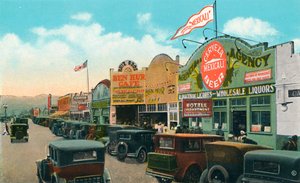 Olhando para o sul na Main Street, c1939 de Unbekannt