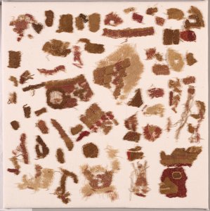 Fragmentos têxteis soltos, c. 50-650. de Unbekannt