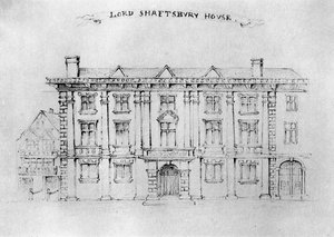 Lord Shaftbury House, Rua Aldersgate, 1908 de Unbekannt