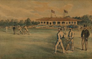 Lords Cricket Ground, século XIX. de Unbekannt