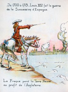 Luís XIV e a guerra da sucessão espanhola, século 1700-1715 de Unbekannt