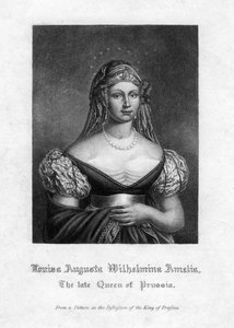 Louise Augusta Wilhelmine Amalie, rainha da Prússia de Unbekannt