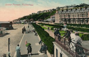 Lower Parade, Folkestone, final do século XIX e início do século XX de Unbekannt
