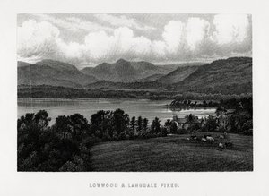 Piques de Lowwood e Langdale, Lake District, Cumbria, 1896 de Unbekannt
