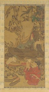 Luohan and Attendant, 1368-1644. de Unbekannt
