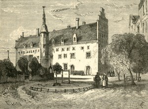 Casa de Lutero, Wittenberg, 1890. de Unbekannt