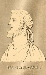 Lycurgus, fl c820 aC, 1830. de Unbekannt