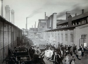 Fundição de ferro Lysva, Rússia, anos 1900 de Unbekannt