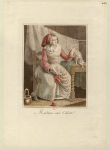 Madame Sans-Culotte, ca 1794. de Unbekannt