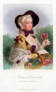 Madame de Pompadour, c1740-1800 de Unbekannt