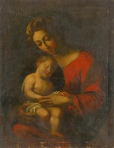 Madonna com Jesus adormecido de Unbekannt