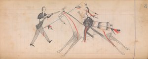 Maffet Ledger: Desenho, ca. 1874-81. de Unbekannt