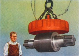 Imã que levanta 46 toneladas, 1938 de Unbekannt