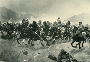 Maiwand - Salvando as armas, 1901. de Unbekannt