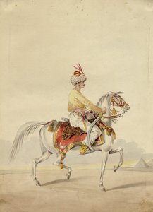 Mamluk a cavalo, ca 1825 de Unbekannt