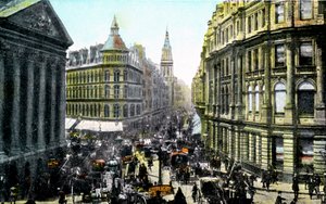 Mansion House e Cheapside, Londres, início do século XX de Unbekannt
