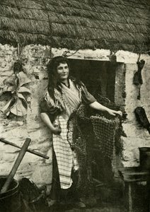 Filha de Manx Fishermans, 1901. de Unbekannt