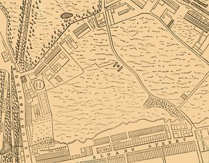 Mapa de Belgravia, 1814, c1876. de Unbekannt