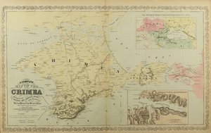 Mapa da Crimeia. de Unbekannt