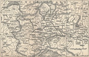 Mapa da Campanha Marengo, 1800, 1896 de Unbekannt