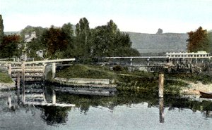 Mapledurham Lock, Oxfordshire, século 20 de Unbekannt