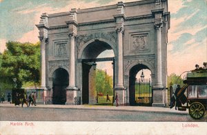 Marble Arch, Londres, c1906 de Unbekannt