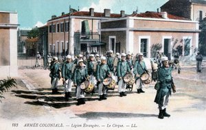 Banda, Legião Estrangeira Francesa, c1910 de Unbekannt