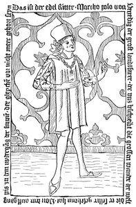 Marco Polo, comerciante e viajante medieval veneziano de Unbekannt