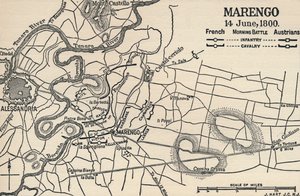 Marengo - 14 de junho de 1800 Batalha matinal, 1896 de Unbekannt