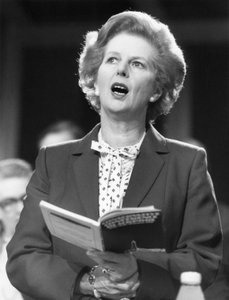 Margaret Thatcher, política britânica, c 1980 de Unbekannt
